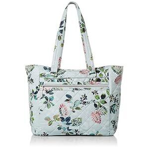 Vera Bradley Performance Twill Work Tote Bag - Seawater Blooms NWT